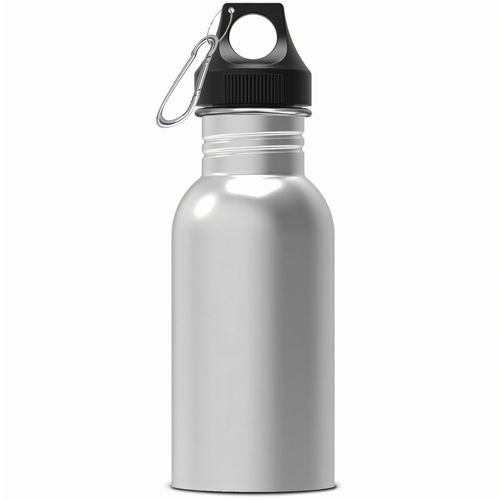 Wasserflasche Lennox 500ml (Art.-Nr. CA889335) - Einwandige Trinkflasche aus Edelstahl....