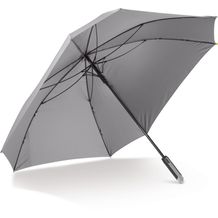 Luxus 27 quadratischer Regenschirm mit automatischer Öffnung (Grau) (Art.-Nr. CA903873)