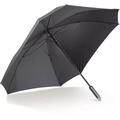Luxus 27 quadratischer Regenschirm mit Hülle (Art.-Nr. CA916504) - Reisen Sie stilvoll mit diesem große...