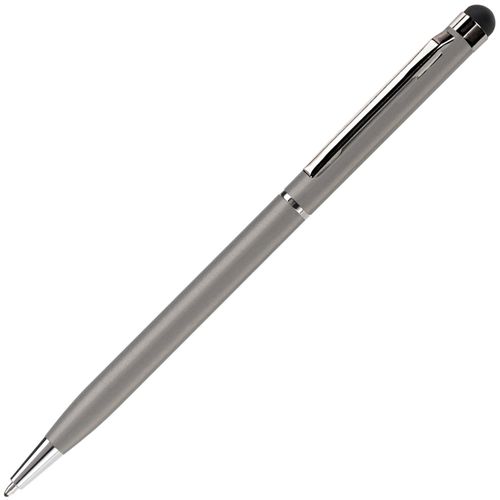 Kugelschreiber mit Touch (Art.-Nr. CA917001) - Moderner Aluminium Drehkugelschreiber...