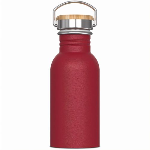 Wasserflasche Ashton 500ml (Art.-Nr. CA928874) - Einwandige Trinkflasche aus Edelstahl....