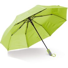 Zusammenfaltbarer 22 Regenschirm mit automatischer Öffnung (hellgrün) (Art.-Nr. CA938823)