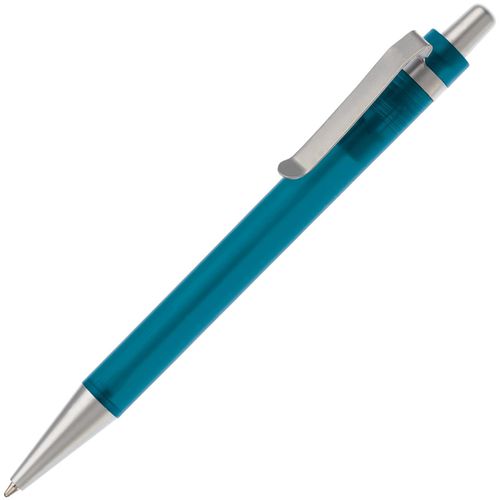 Kugelschreiber Antartica (Art.-Nr. CA939008) - Transparenter Kunststoffkugelschreiber...