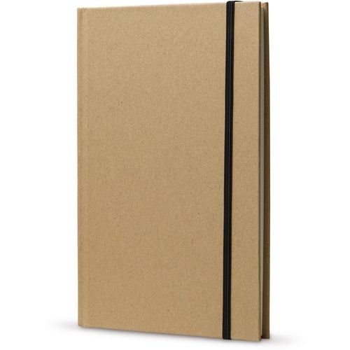 Karton Notizbuch A5 (Art.-Nr. CA944220) - Notizbuch mit Umschlag aus Karton in A5...