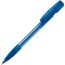 Kugelschreiber Nash Transparent mit Gummigriff (transparent blau) (Art.-Nr. CA949891)