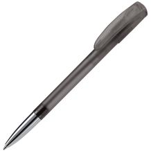 Kugelschreiber Deniro mit Metallspitze Frosty (Gefrostet schwarz) (Art.-Nr. CA953257)