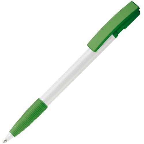 Kugelschreiber Nash Hardcolour mit Gummigriff (Art.-Nr. CA954249) - Kugelschreiber mit hardcolour Schaft,...