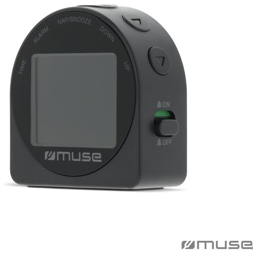 M-09 C | Muse Travel Alarm Clock (Art.-Nr. CA960113) - Diese kompakte Uhr ist ideal, um sie...