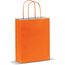 Kleine Papiertasche im Eco Look 120g/m² (orange) (Art.-Nr. CA968903)