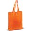 Einkaufstasche faltbar Non-Woven 75g/m² (orange) (Art.-Nr. CA972362)