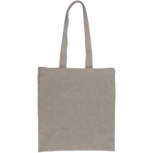 Einkaufstasche aus recycelter Baumwolle 38x42x10cm (Art.-Nr. CA996042) - Einkaufstasche aus recycelter Baumwolle....