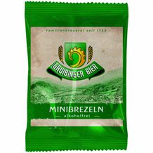 Mini Salzbrezeln Werbetüte (10 g, 4-c Euroskala) [100er Pack] (individuell) (Art.-Nr. CA051910)