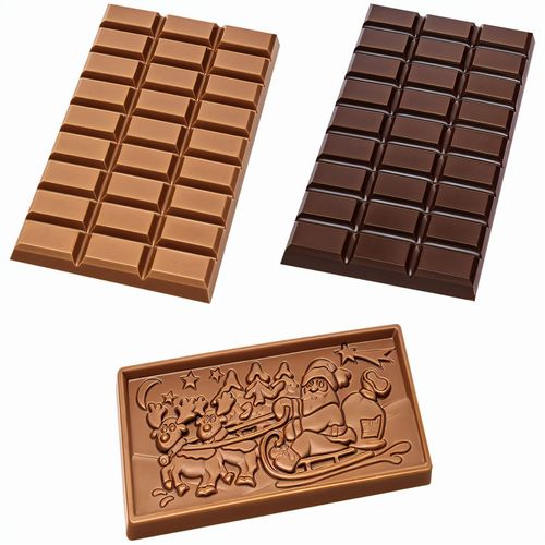Schokolade 100 g Tafel im Karton, Callebaut Vollmilch Schokolade Kalender, ca. 100 g (Art.-Nr. CA115510) - Gönn Dir eine süße Pause: belgische C...
