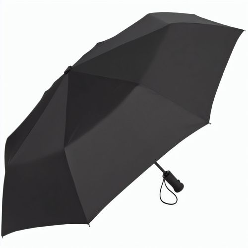 Regenschirm "RainLEDProGreen" (Art.-Nr. CA044930) - Kompakter Luxus-Regeschirm mit integrier...