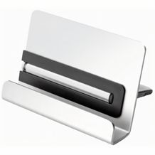 Metmaxx® Tablet-& Handyhalter "MyStandKitchen&Office" silber (schwarz / silber) (Art.-Nr. CA080514)