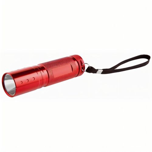 LED MegaBeam Taschenlampe "GoRed3Watt" (Art.-Nr. CA233764) - Hochleistungsstarke LED-Taschenlampe im...