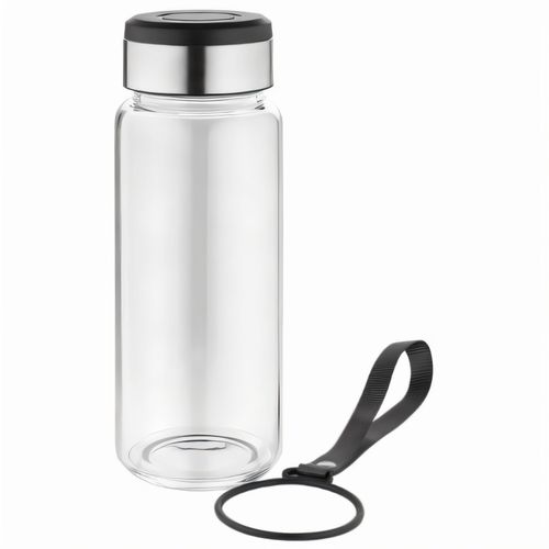 Metmaxx Wasserflasche 'GenerationRefillGourmet' (Art.-Nr. CA236187) - Nachfüllen statt Plastikmüll: Glastrin...