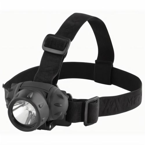 Metmaxx LED MegaBeam Kopflampe 'HeadLightSecurityEvo' (Art.-Nr. CA260659) - Kopflampe mit sparsamer EcoWatt-Hochleis...