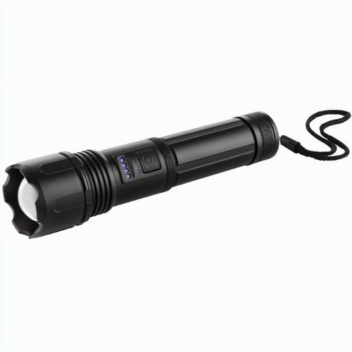 Taschenlampe "BlackLineProChargePower" (Art.-Nr. CA315679) - BlackLine PRO POWER LED Lampe mit mega...