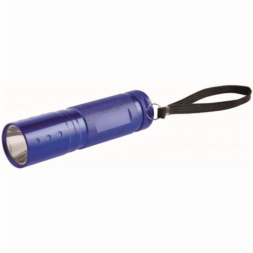 LED MegaBeam Taschenlampe "GoBlue3Watt" (Art.-Nr. CA357523) - Hochleistungsstarke LED-Taschenlampe im...