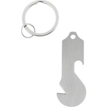 Schlüsselanhänger "ShopMateKeytool" (silber) (Art.-Nr. CA419401)