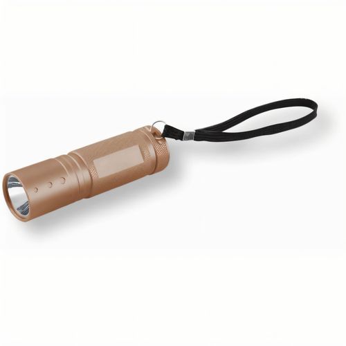 LED MegaBeam Taschenlampe "MetalBasicEVO" (Art.-Nr. CA547162) - Basislampe mit 1 Watt & Handschlaufe,...