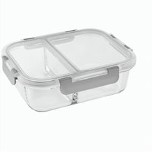 Lunchbox "TheGourmetLunchBox" (transparent/hellgrau) (Art.-Nr. CA570465)