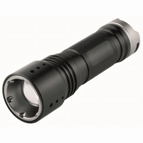 LED MegaBeam Taschenlampe "PowerFocus5Watt" (Art.-Nr. CA677162) - Fokussierbare Marken-LED mit erstklassig...