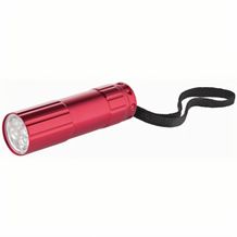 Metmaxx® LED-Taschenlampe "LED2Start" rot (Art.-Nr. CA811871)