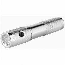 Metmaxx® LED MegaBeam Sicherheitslampe "PocketSecurity" silber (silber) (Art.-Nr. CA940007)