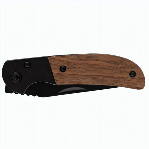 Taschenmesser "Black&WoodCompakt" (Art.-Nr. CA986202) - Kompaktes Messer in aufregender BlackSte...