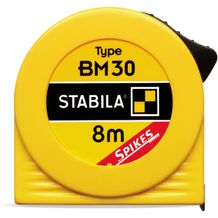 Taschenbandmaß BM 30 / 8 m (inkl. Druck / Veredelung) (gelb) (Art.-Nr. CA532024)
