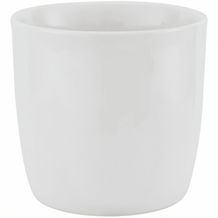 Porzellanbecher Kyoto ohne Henkel (Made in EU) (uni weiß) (Art.-Nr. CA752444)