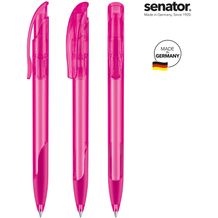 senator® Challenger Clear SG Druckkugelschreiber (pink rhodamine red) (Art.-Nr. CA007880)