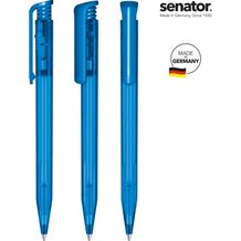 senator® Super Hit Frosted Druckkugelschreiber (blau 2935) (Art.-Nr. CA023098)