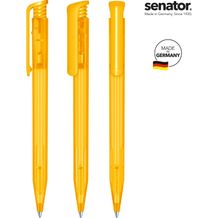 senator® Super Hit Frosted Druckkugelschreiber (gelb 7408) (Art.-Nr. CA039259)
