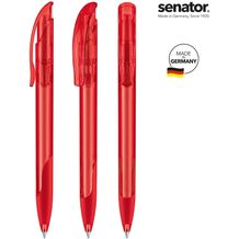 senator® Challenger Clear SG Druckkugelschreiber (rot 186) (Art.-Nr. CA123724)