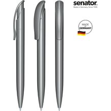senator® Challenger Polished Druckkugelschreiber (grau Cool Gray 9) (Art.-Nr. CA123885)