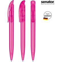 senator® Challenger Clear Druckkugelschreiber (pink rhodamine red) (Art.-Nr. CA124346)