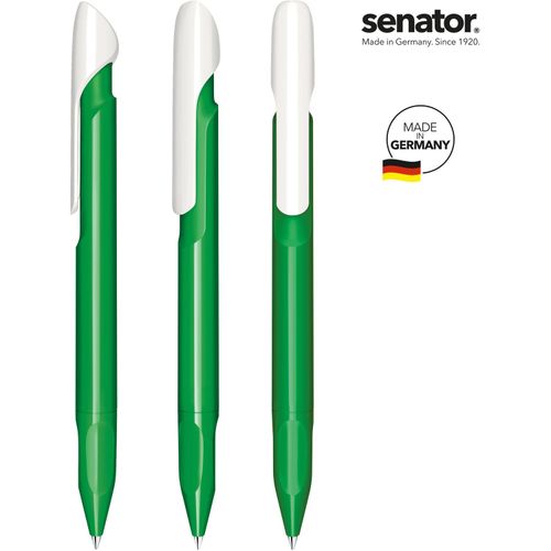 senator® Evoxx Duo Polished Recycled Druckkugelschreiber (Art.-Nr. CA129297) - senator® Evoxx Duo Polished Recycled ...
