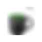 Kössinger Ennia black inside Tasse (Art.-Nr. CA137059) - Tasse Ennia mattschwarz-grün, die äuß...