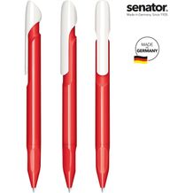 senator® Evoxx Duo Polished Recycled Druckkugelschreiber (rot 186) (Art.-Nr. CA141544)