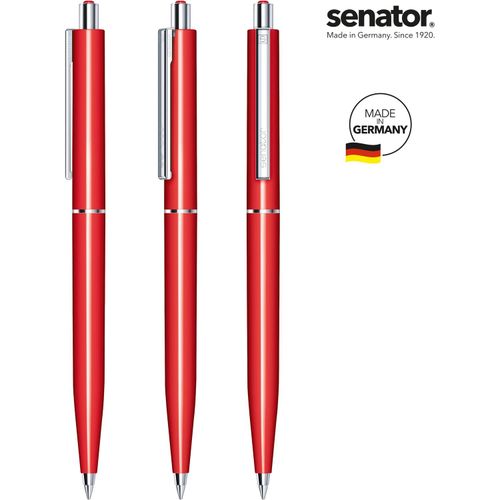 senator® Point Polished Druckkugelschreiber (Art.-Nr. CA143745) - senator® Point Polished Druckkugelschre...