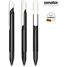 senator® Evoxx Duo Polished Recycled Druckkugelschreiber (Schwarz) (Art.-Nr. CA171278)