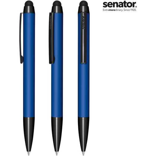 senator® Attract Soft Touch Kugelschreiber Touch Pad Pen (Art.-Nr. CA188523) - senator® Attract Soft Touch Kugelschrei...