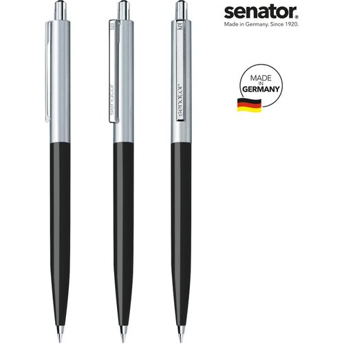 senator® Point Metal Druckkugelschreiber (Art.-Nr. CA201362) - senator® Point Metal Polished Druckkuge...