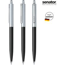 senator® Point Metal Druckkugelschreiber (Schwarz) (Art.-Nr. CA201362)