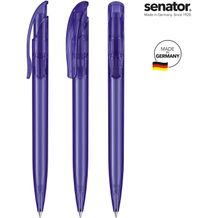 senator® Challenger Clear Connected Pen Druckkugelschreiber (violett 267) (Art.-Nr. CA206394)