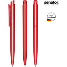 senator® Dart Polished Druckkugelschreiber (rot 186) (Art.-Nr. CA219541)