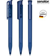 senator® Super Hit Frosted Druckkugelschreiber (blau 2757) (Art.-Nr. CA247291)